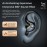 Wireless Stereo Sleep Headphones Mini in-Ear Noise Cancelling Earbuds Bone Conduction Bluetooth Music Headset with Charging Box
