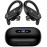 Bluetooth Headphones 4 Mic Clear Calls 100 Hours Playtime with 2200 mAh Wireless Charging Case Stador Wireless Earbuds Sweatproof Waterproof Earmuffs for Sports Running Workout Games
