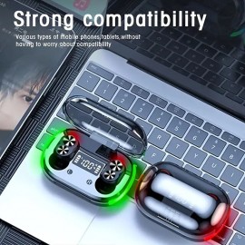New TWS Wireless Earphones Hifi Stereo Noise Cancelling Earbuds In Ear Touch Headsets Music Sports Earbuds For Smartphones