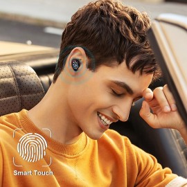 New TWS Wireless Earphones Hifi Stereo Noise Cancelling Earbuds In Ear Touch Headsets Music Sports Earbuds For Smartphones