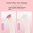 Kids Bluetooth Headphones LED Lights Stereo Sound with MIC Volume Limited 25H Playtime Foldable Bluetooth 5.3 Kids Wireless Headphones on Ear for Tablets Phone PC

