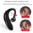 Wireless Bluetooth5.0 Headphone, Long Standby Business Earphone with Microphone, Waterproof Sport Bluetooth Headset, Noise Cancelling Earhook Earbuds for IOS Android Windows Smartphone
