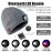 Bluetooth Beanie Wireless Hat LED Light Knitted Hat Bluetooth 5.2 Earbuds Warm Men Women Hat Winter Warm Beanie Wireless Outdoor Sport Headset Stereo Music Headphone for Christmas Gift
