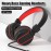 Wired Foldable Portable HiFi Stereo Headphone Heavy Bass Gaming Headset with Mic Noise Cancelling Headphones