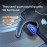 Single Ear Hook Earbud Bluetooth Headphones Single air Conduction Earphone Wireless Headset with Micphone Waterproof Hands-Free Cell Phones Earpiece
