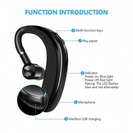 Wireless Bluetooth Headphones With Microphone Hands-Free Noise Cancelling Business Earphones Sports Headset
