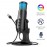 Condenser Microphone Studio Recording USB Microphone for PC Computer Streaming Video Game Podcast Singing Microphone Stand
