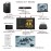 (5-In/1-Out) HDMI Switcher Supports 4K Ultra HD Resolution  Auto Switcher Box Audio/Video Adapter for TV Stick TV Box PC Stick Laptop Gaming Station Supports 4K Comes with IR Remote Control
