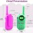 2pcs Type-c Port Large-capacity Charging Model With Lanyard Charging Cable For Children 22-channel Two-way Radio Walkie-talkie Toys Backlit LCD Flashlight Outdoor Camping Hiking Within 3 Kilometers
